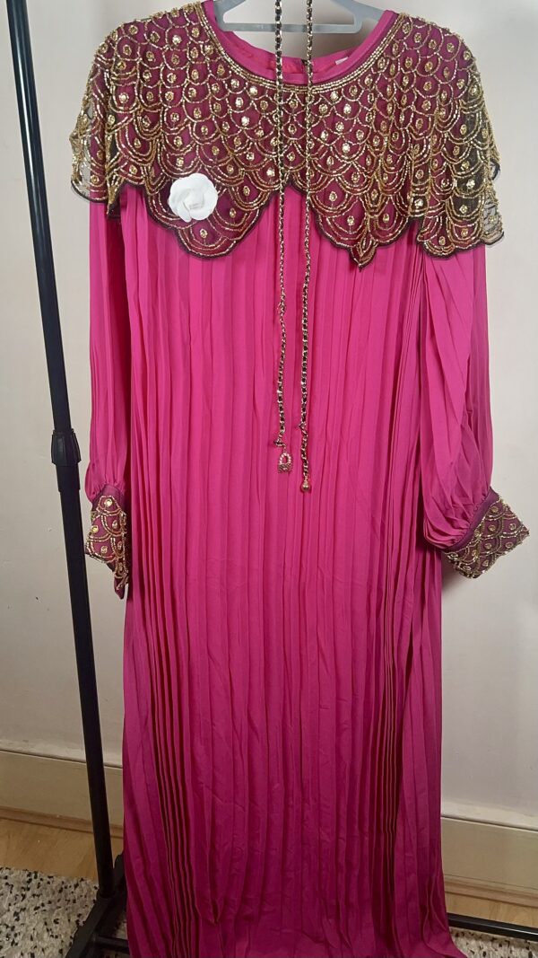 Luxury Bow Detail Party Dress - Image 5