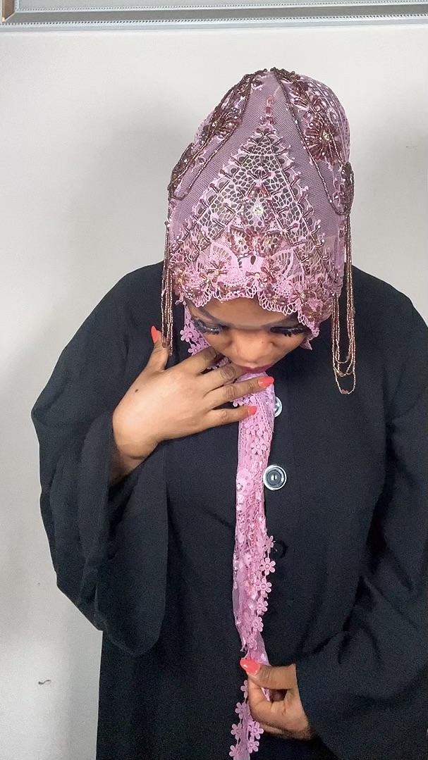 Luxury Lace Stoned Scarves - Image 3