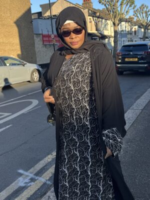 Abaya and Inner with Scarf - Women's Fashionable Black Abaya Set with Matching Scarf and Inner Piece
