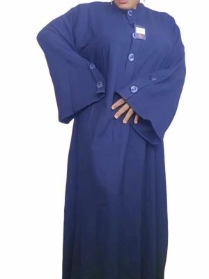Buttons Luxury Abaya without Scarf