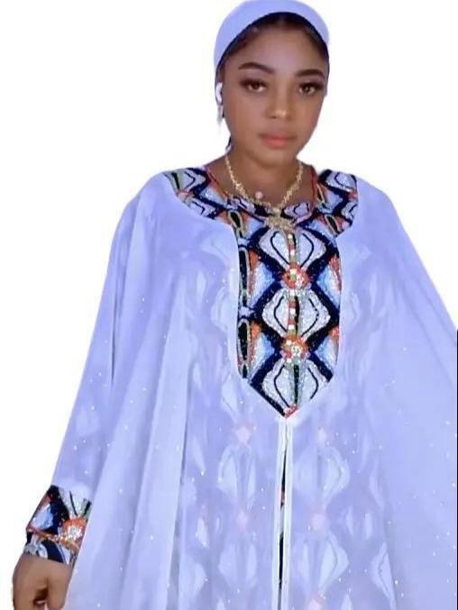 Luxury By Ti 3 Pieces Abaya with Inner Belt to the Abaya Jacket,Beaded to the Front of Abaya Jacket,Come with A Scarf and Stoned All over the Abaya Jacket. - Image 6