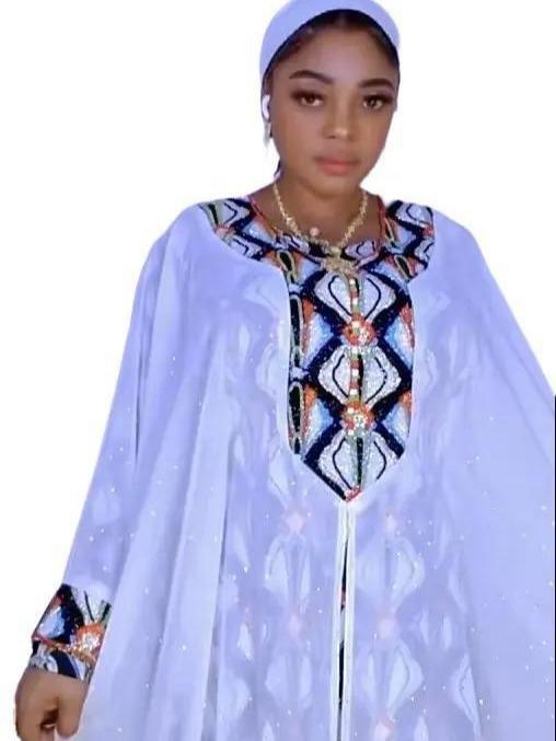 Luxury By Ti 3 Pieces Abaya with Inner Belt to the Abaya Jacket,Beaded to the Front of Abaya Jacket,Come with A Scarf and Stoned All over the Abaya Jacket. - Image 4