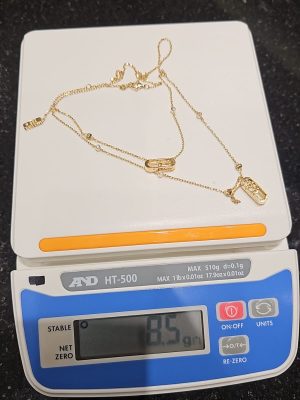 18ct Messika Double Necklace