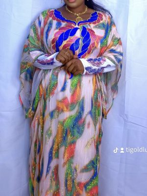 The Fareedah Beautiful Stoned 3 Pieces Abaya with embroidery to the front sounds like an elegant and versatile garment, perfect for various occasions.